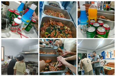 当办公桌变成餐桌：飞龙世纪物流人的责任与温情